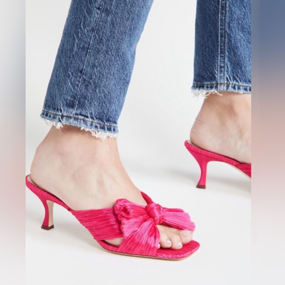 Loeffler Randall Eugenia Heels Fuschia Pink